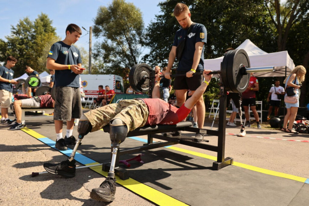 На змаганнях ветеранів BESTRONG GAMES побили рекорд Вірастюка