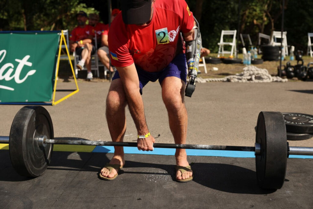 На змаганнях ветеранів BESTRONG GAMES побили рекорд Вірастюка