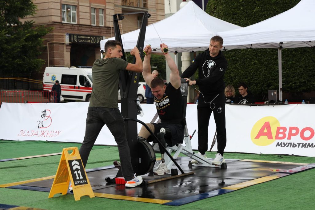 На Київщині відбулися змагання ветеранів «Сильні України»‎