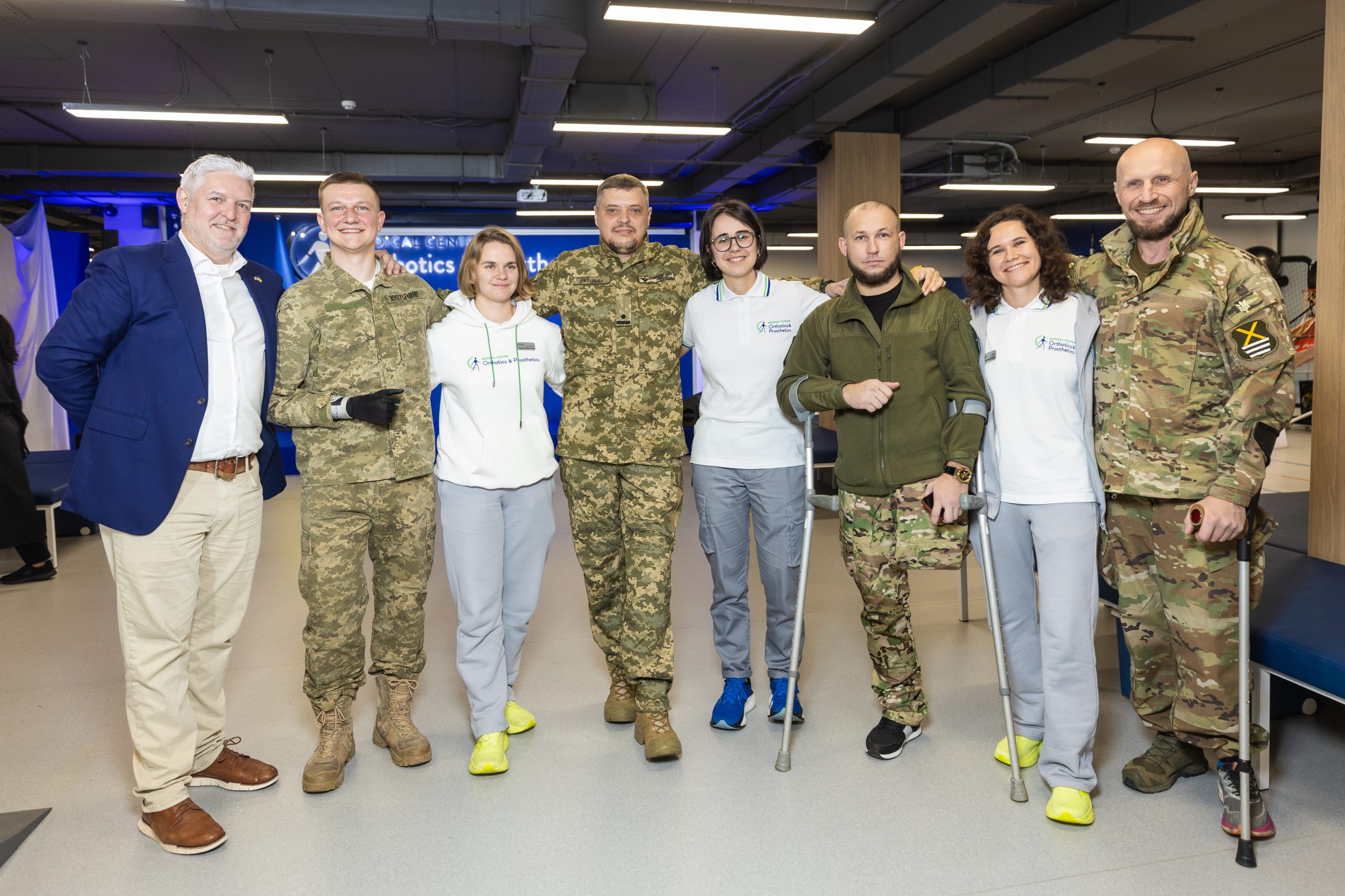 11, 6 млн доларів США на протезування українських військових: на відкритті центру протезування у Києві оголосили про допомогу від Ісландії 