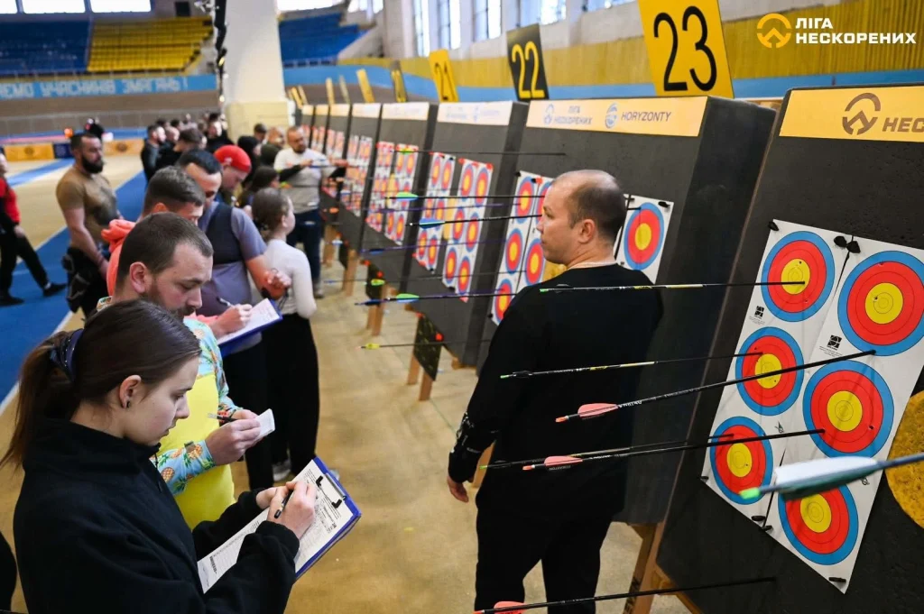 На Львівщині пройшов масштабний турнір зі стрільби з лука серед ветеранів
