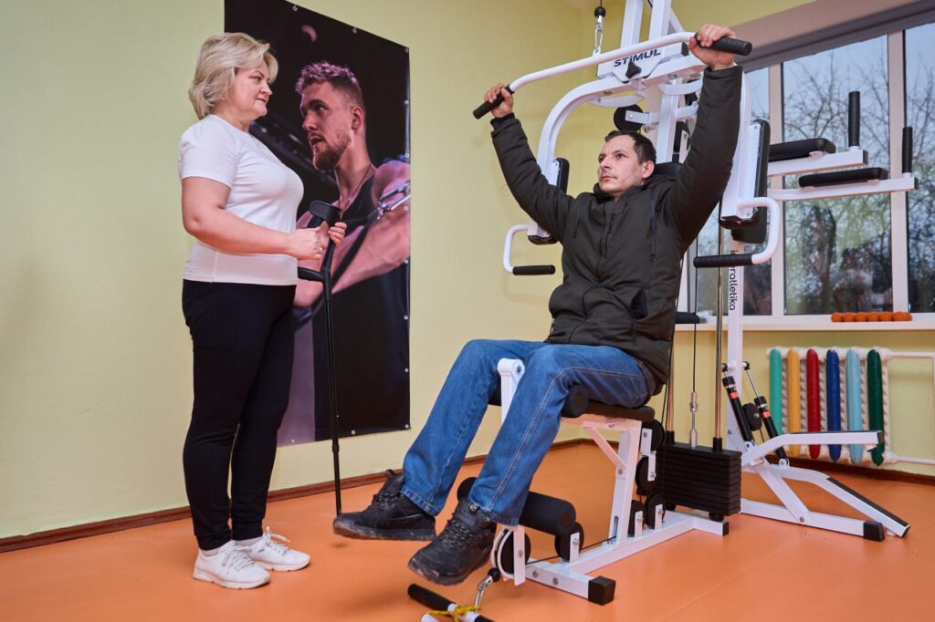 У Водяниках на Черкащині відкрили адаптивний спортивний клуб для ветеранів і людей з інвалідністю