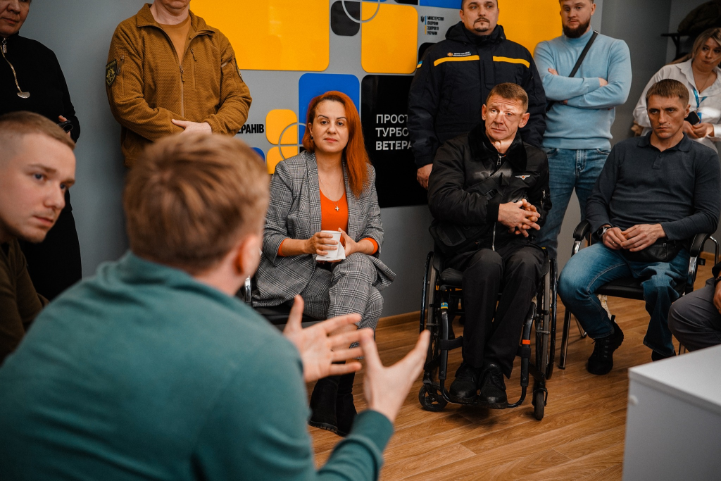 На Рівненщині відкрили Простір турботи про ветеранів