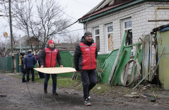 Дронова атака на Черкаси знищила дім ветерана
