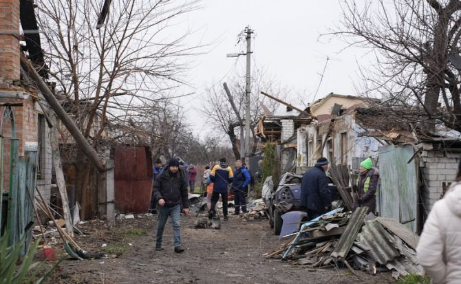 Дронова атака на Черкаси знищила дім ветерана