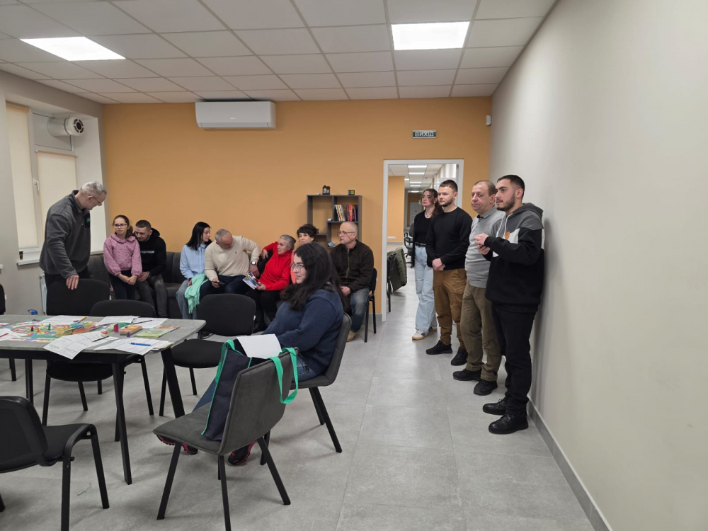 У ветеранському центрі провели фінансову гру «Життєвий капітал»