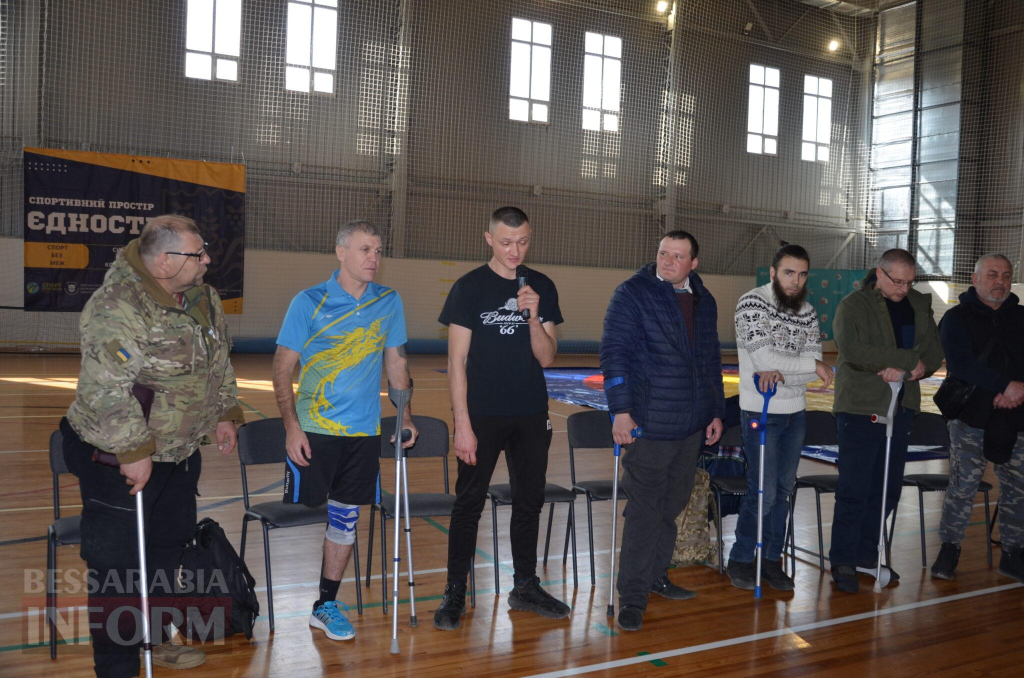 В Ізмаїлі ветерани долучилися до адаптивних змагань на заході «Спортивний простір єдності»